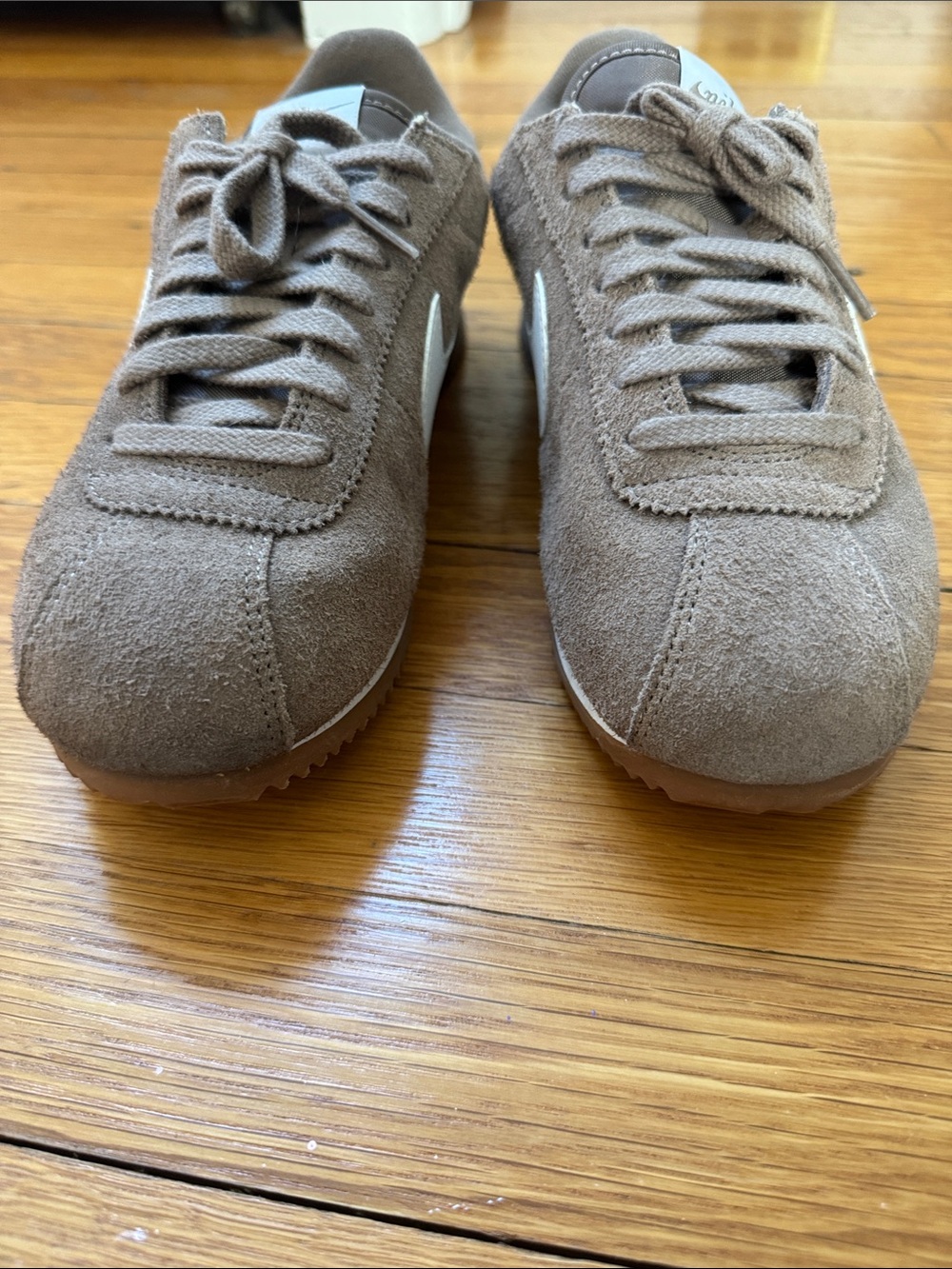 NIKE CORTEZ SNEAKERS VINTAGE MINK BROWN - Picture 4 of 7
